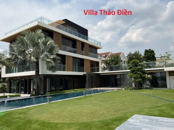 Thi công màn cửa tại villa Thảo Điền Quận 2