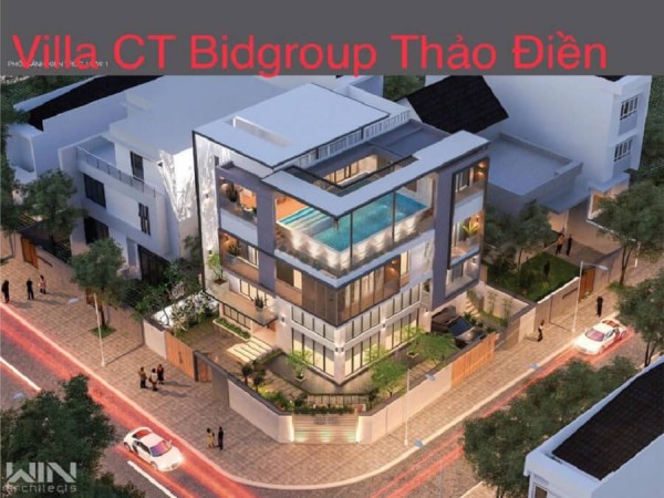 Thi công màn cửa tại Villa CT BIDGROUP THẢO ĐIỀN