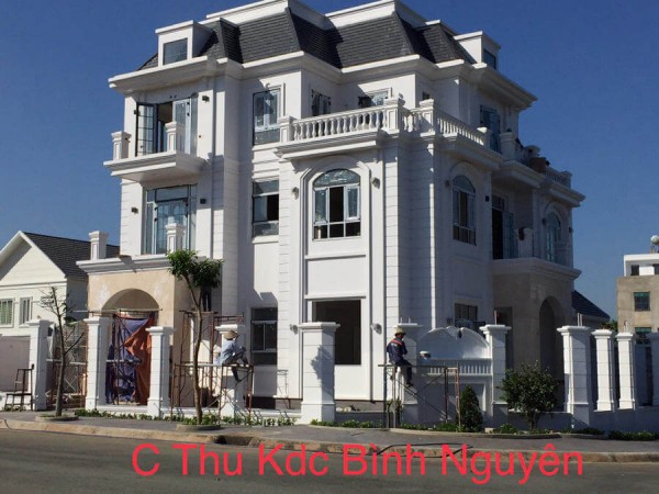 Thi công màn cửa tại nhà Chị Thu KDC Bình NGuyên