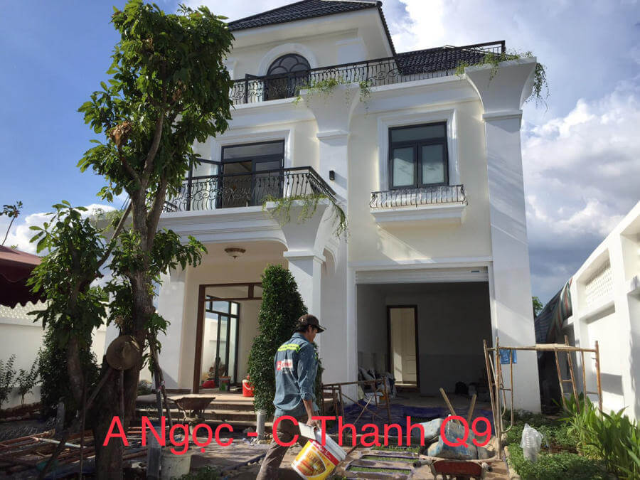Thi công màn cửa tại nhà A Ngọc Chị Thanh Quận 9