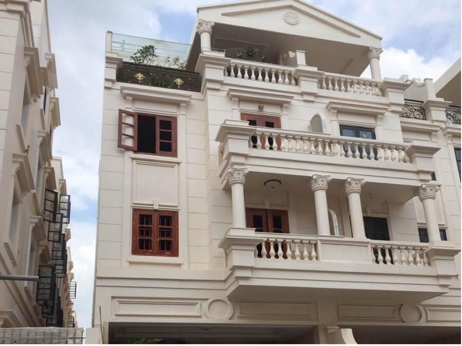 Thi công màn cửa tại biệt thự Cityland Gò Vấp