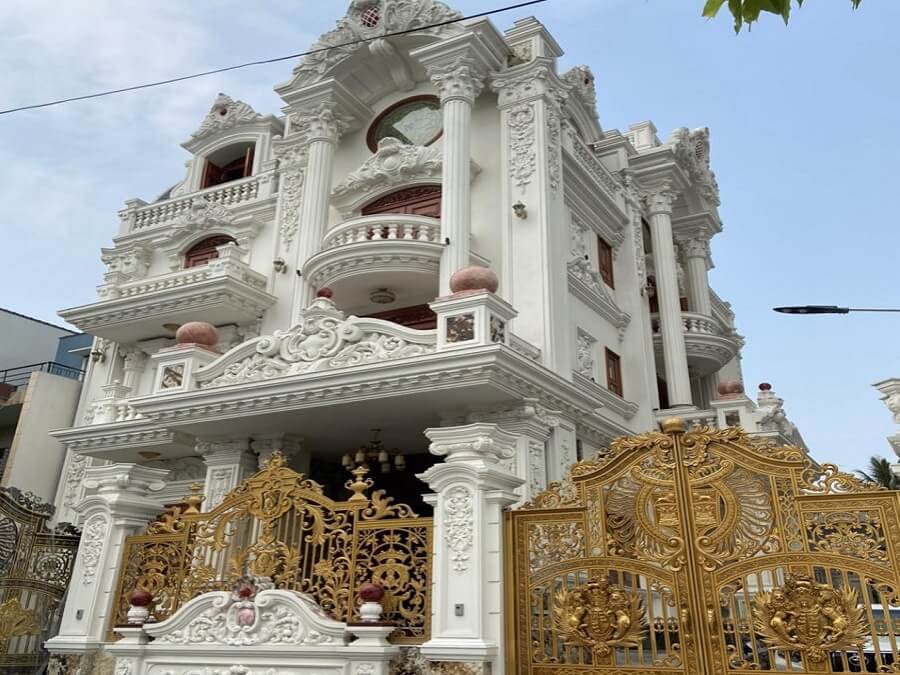 Thi công màn cửa tại biệt thự p15 Quận Tân Bình