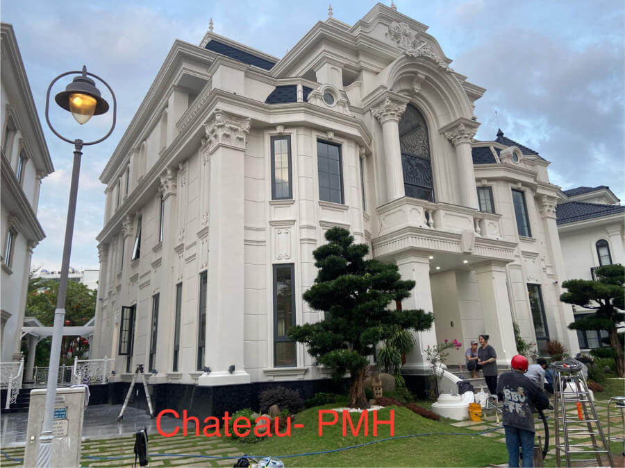 Thi công màn cửa Chateau Tại Phú Mỹ Hưng