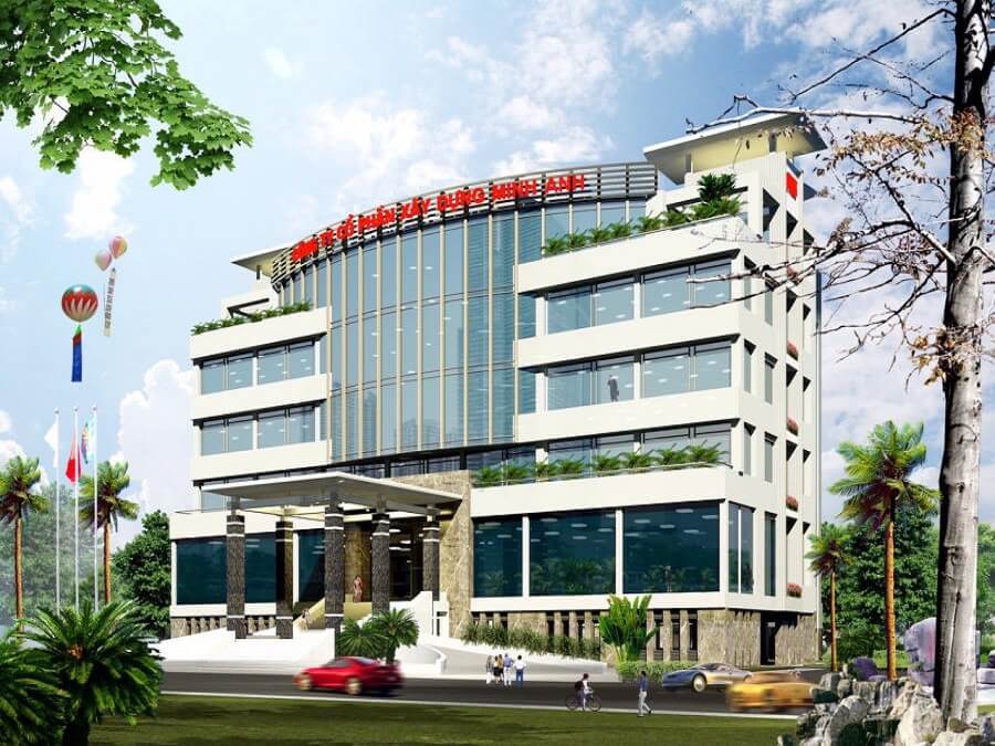 Thi công màn cửa Cty Cổ Phần Xây Dựng Minh Anh