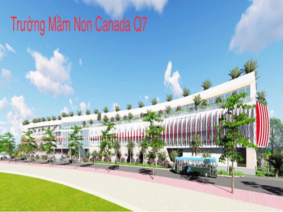 Thi công màn cửa tại Trường mầm non Canada quận 7