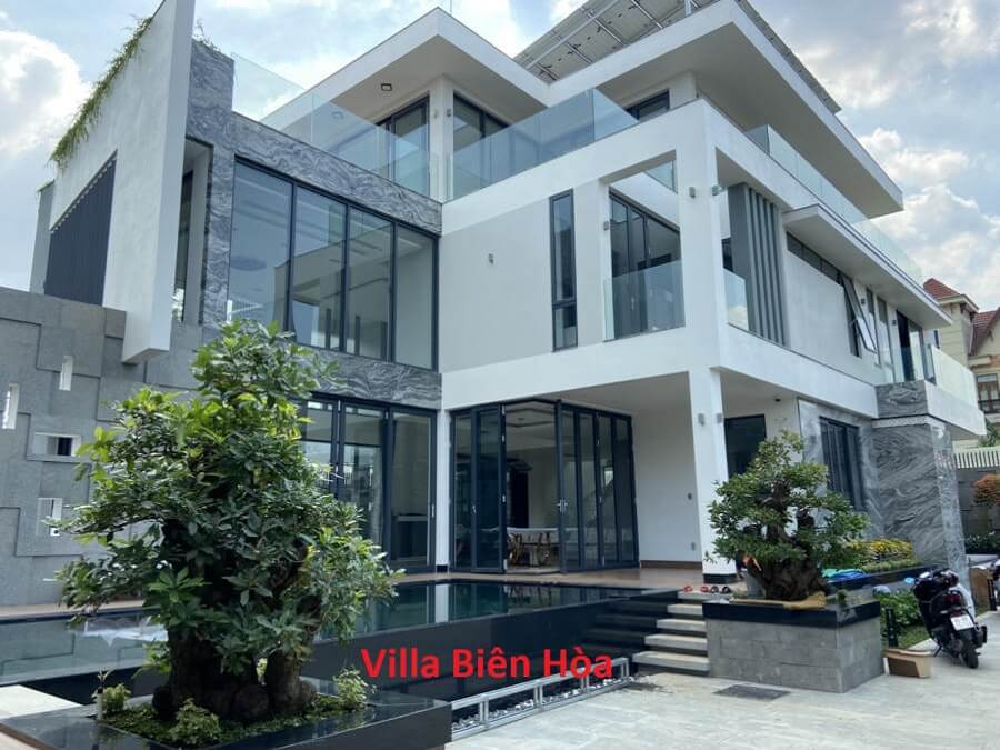Thi công màn cửa tại villa Tại Biên Hòa