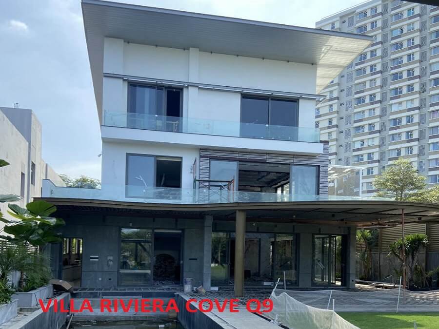 Thi công màn cửa tại Villa RIVIERA COVE Quận 9