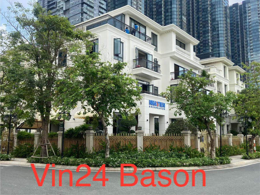 Thi công màn cửa tại Vin 24 Bason